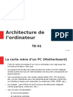 TD01 (Architecture de L'ordinateur)