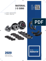 Nakata Catalogo Freio Pastilhas e Sapatas e Cubos de Roda 2020