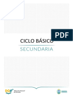 SECUNDARIA 1º y 2º Secuencia 5 Matemática