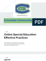 Online Special Education Effective Practices Presentation