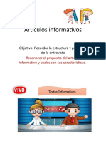 Articulos Informativos