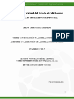 Introducción a las clasificaciones de operaciones unitarias en procesos agroindustriales