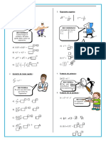 Ejercicios de Potenciación para Segundo de Secundaria