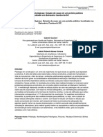 Análise de patologias em prédio público