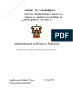 Cuestionario UNIDAD 3 Planeación de Los Recursos Humanos Luis Ricardo Robledo Flores