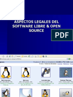 Aspectos Legales - Software Libre & Open Source