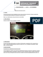 Boletín FTL170608-001 - Calibracion de Final de Linea ESC