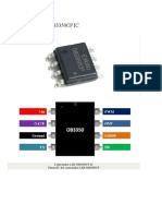 Controlador LED OB3350CP IC: Pinout, especificaciones y funcionamiento