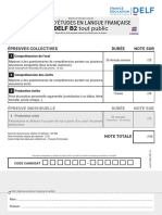 Delf b2 TP Candidat Coll Exemple1