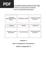 Cours Linguistique 01