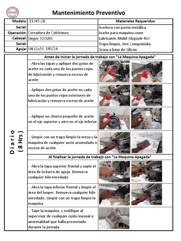 13452B Maintenance Spanish PDF Ingeniería mecánica Bienes