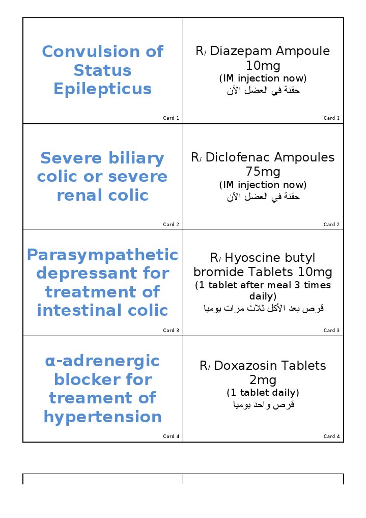 Prescrptn Flash Cards | PDF | Wellness