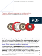 La Función Del Embrague - Funcionamiento, Partes, Tipos y Más! - Actualidad Motor