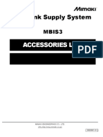 MBISIII Accessories List