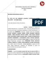 Recurso Nulidad 1586 2019 Lima Norte Tortura