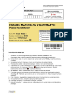 Matematyka 2022 Maj Matura Rozszerzona