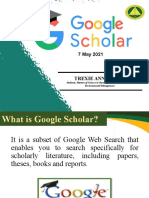 MY REPORT (Google Scholar)