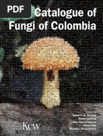 Catalogue of Fungi of Colombia - 2022 | PDF | Fungus | Biodiversity