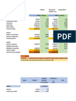 Práctica de Contabilidad Administrativa - ESTADOS FINANCIEROS 