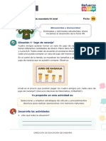 Situación 1: "Jugo de Naranja": Matemática 49 Ficha