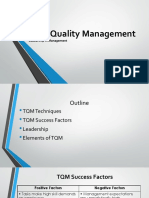 TQM Leadership in Management