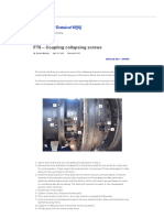 FT8 - Coupling Collapsing Screws - P&W FT8 - Solar Turbines Technical BLOG