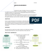 Práctica #2 - Reacciones de Oscurecimiento