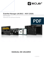 EclerNet Manager User Manual ES