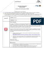 Misiones Secundaria Tercer Grado Semana Del 4 Al 8 de Julio de 2022