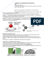 Chapter 4 Chemical Composition of The Cell