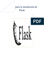 Manual para La Instalación de Flask Ap