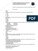 SOAL TKK TKJ KELAS XI UAS GENAP 2022 B Ok