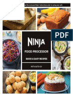 Ninja Foodprocessor Inspiration Guide