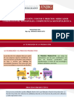 La Producción, Costos y Precios Mercados Competitivos, Monopolio, Competencia Monopolística