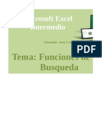 FUNCIONES BUSQUEDA (BUSCAR, V, H)