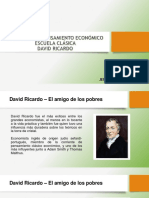 Pensamiento Económico - David Ricardo