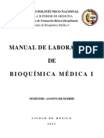 Manual de Bioquímica Médica I