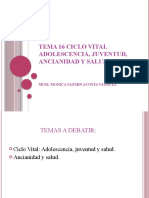 Tema 16 Ciclo Vital Adolescencia, Juventud y