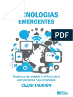 Tecnologias Emergentes Mudança de Atitude e Diferenciais Competitivos Nas Empresas (Cezar Taurion)