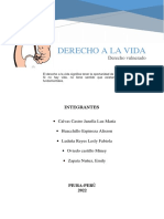 Derecho A La Vida+constituciòn y Derechos Humanos+g8