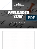 Worksheet - Preloaded Year