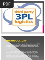 Download Third-Party Logistics PPT by deepshetty SN60693088 doc pdf