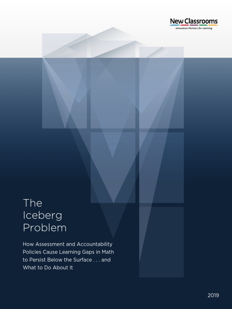 The Iceberg Problem | PDF | No Child Left Behind Act | Teachers
