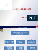 Landasan Filosofis Kurikulum