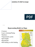 Representation of Relief On Topo Maps