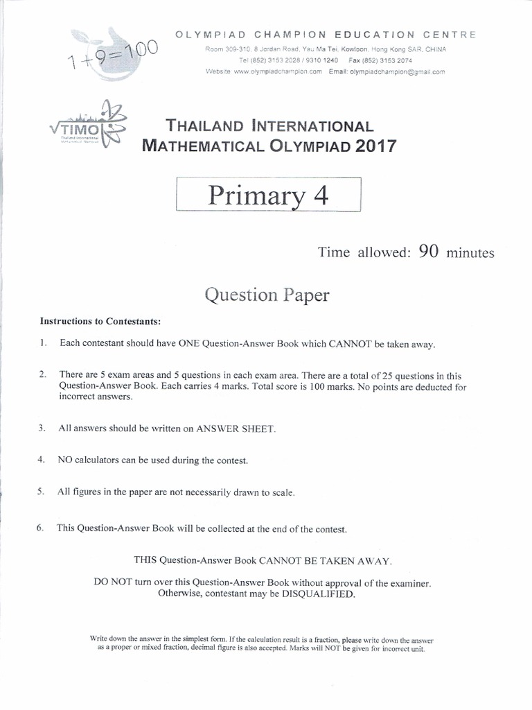 Timo Level 2 Primary 4 | PDF