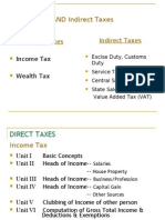 Taxation: Direct Taxes AND Indirect Taxes