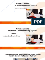 Carrera: Derecho Asignatura: Derecho Notarial y Registral