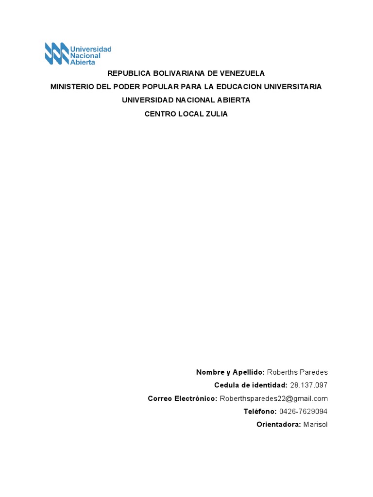Curso Introductorio Roberths Paredes | PDF | Evaluación | Educación a ...