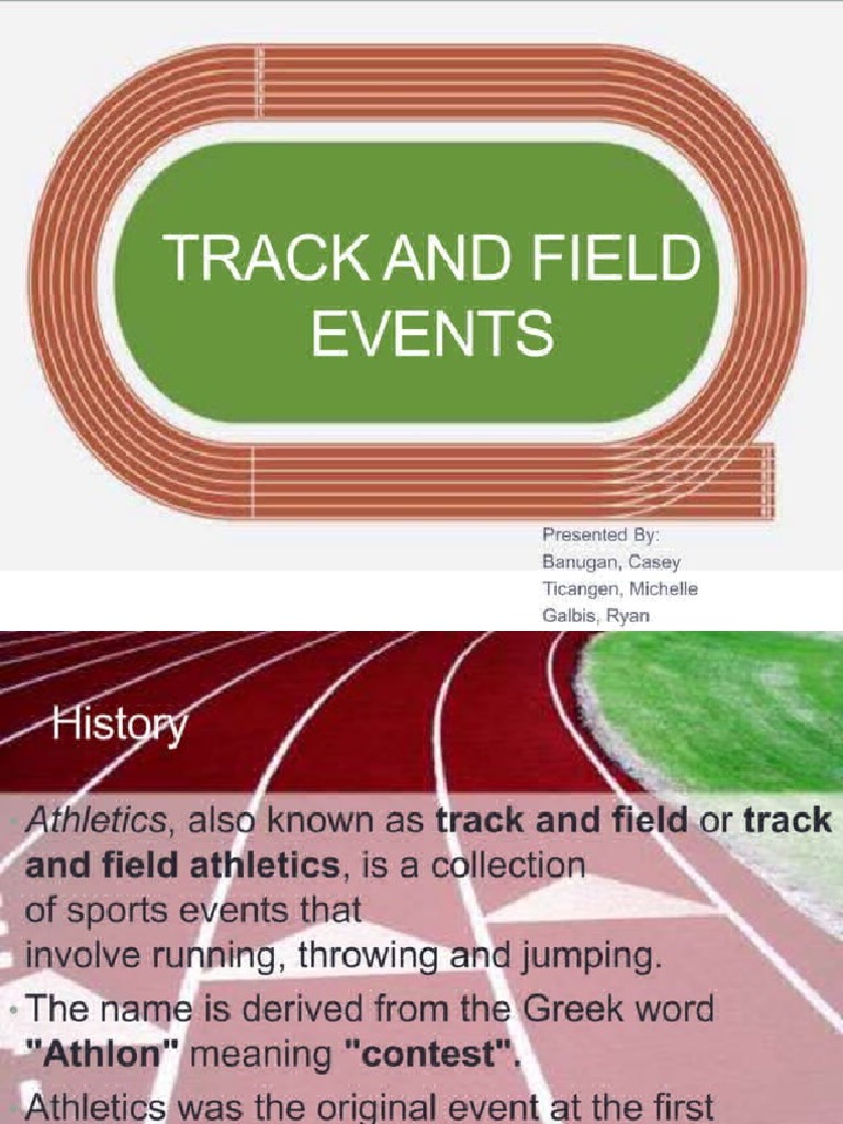 Track and Field Events 63697116 | PDF